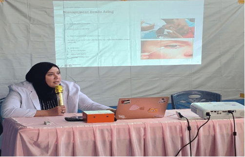 Kerja Sama Rumah Sakit Mata Makassar KEMENKES dan Dinas Kesehatan Kota Makassar Gelar Edukasi dan Pemeriksaan Mata Gratis di Wilayah Kerja Puskesmas Antang