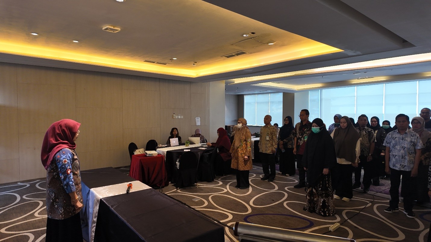 Prosesi Pelantikan Pejabat di Lingkungan RS Mata Makassar